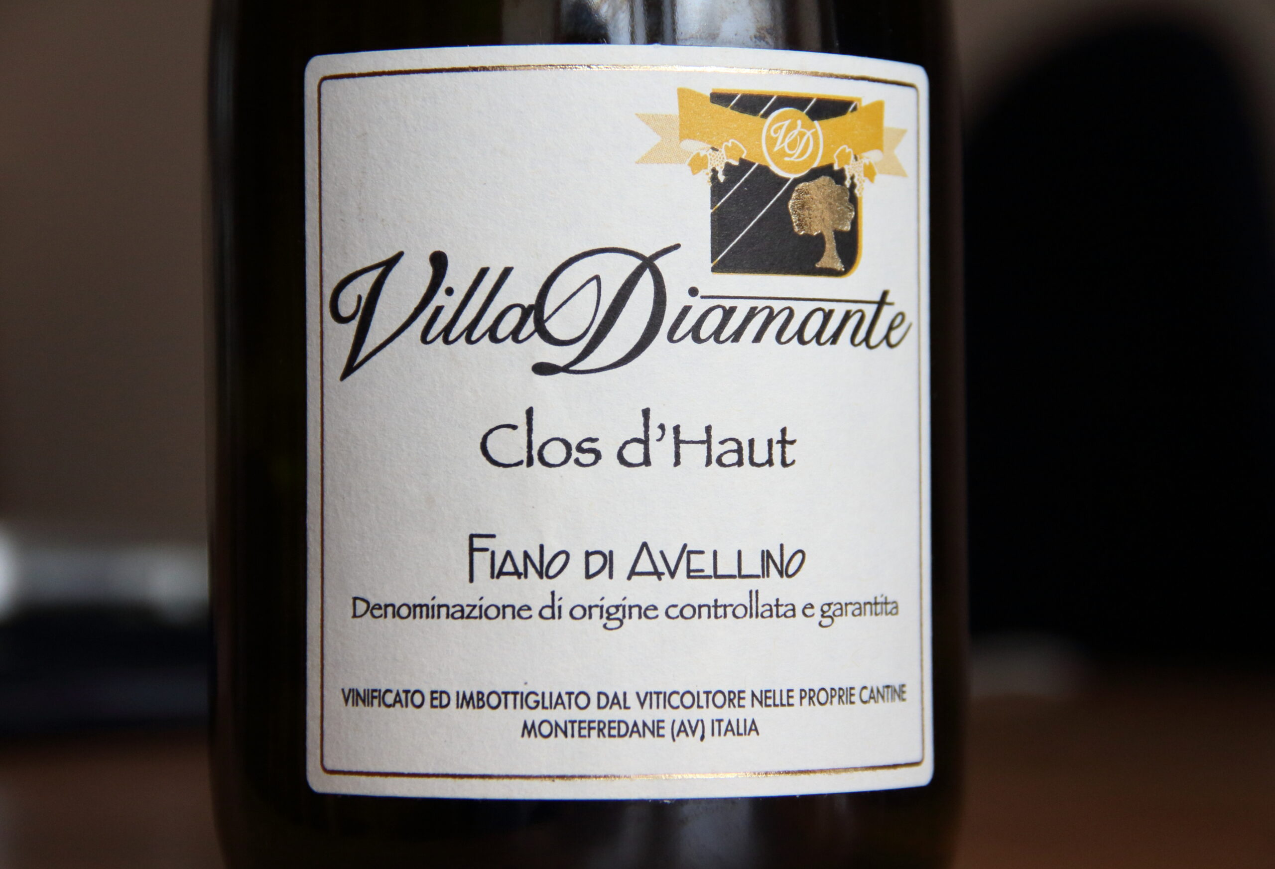 Fiano di Avellino “Clos d’Haut” 2013, Villa Diamante