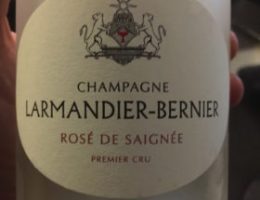 champagne rose de saignee larmandier bernier