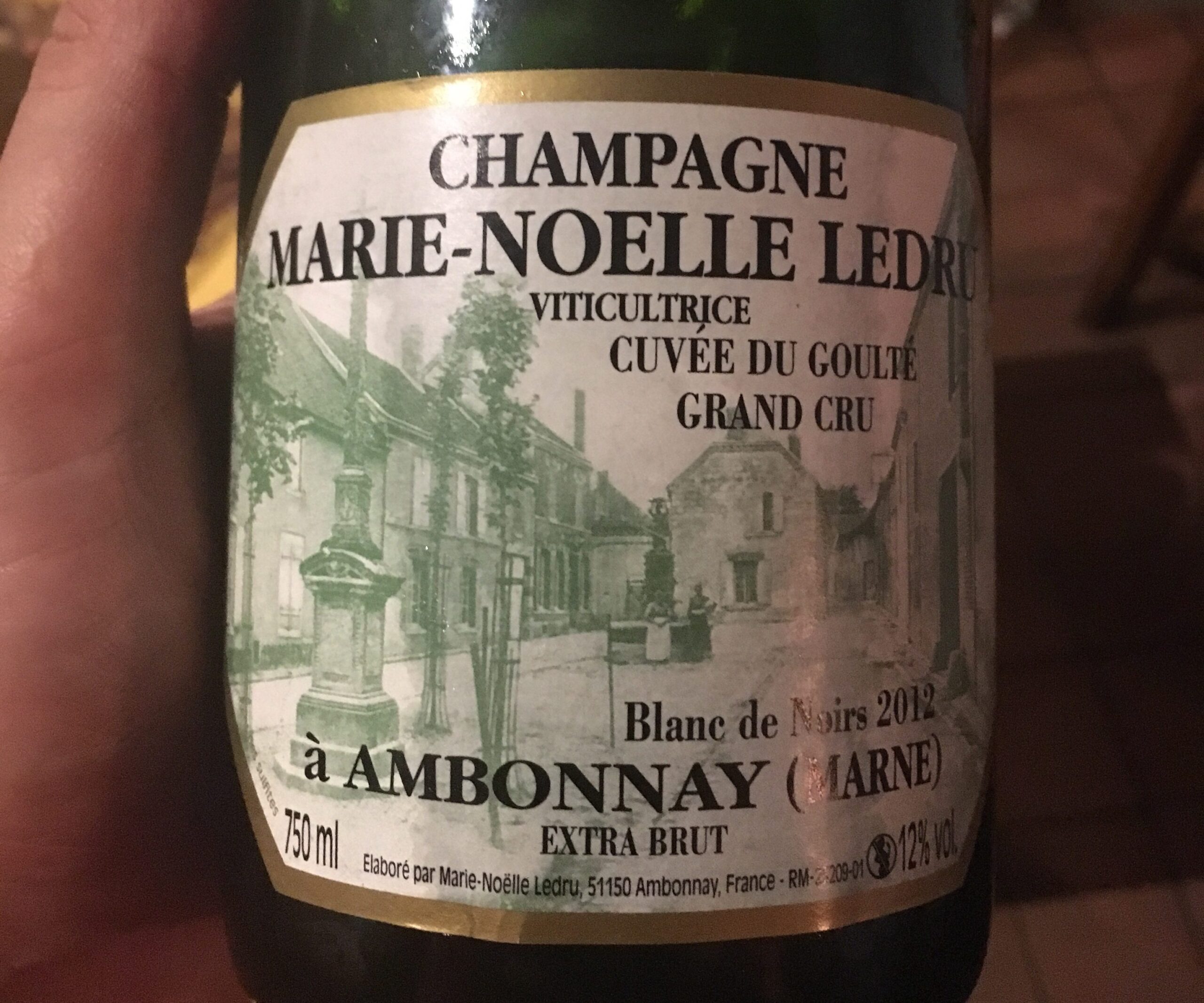 Champagne, Marie Noëlle Ledru nostra signora del pinot noir