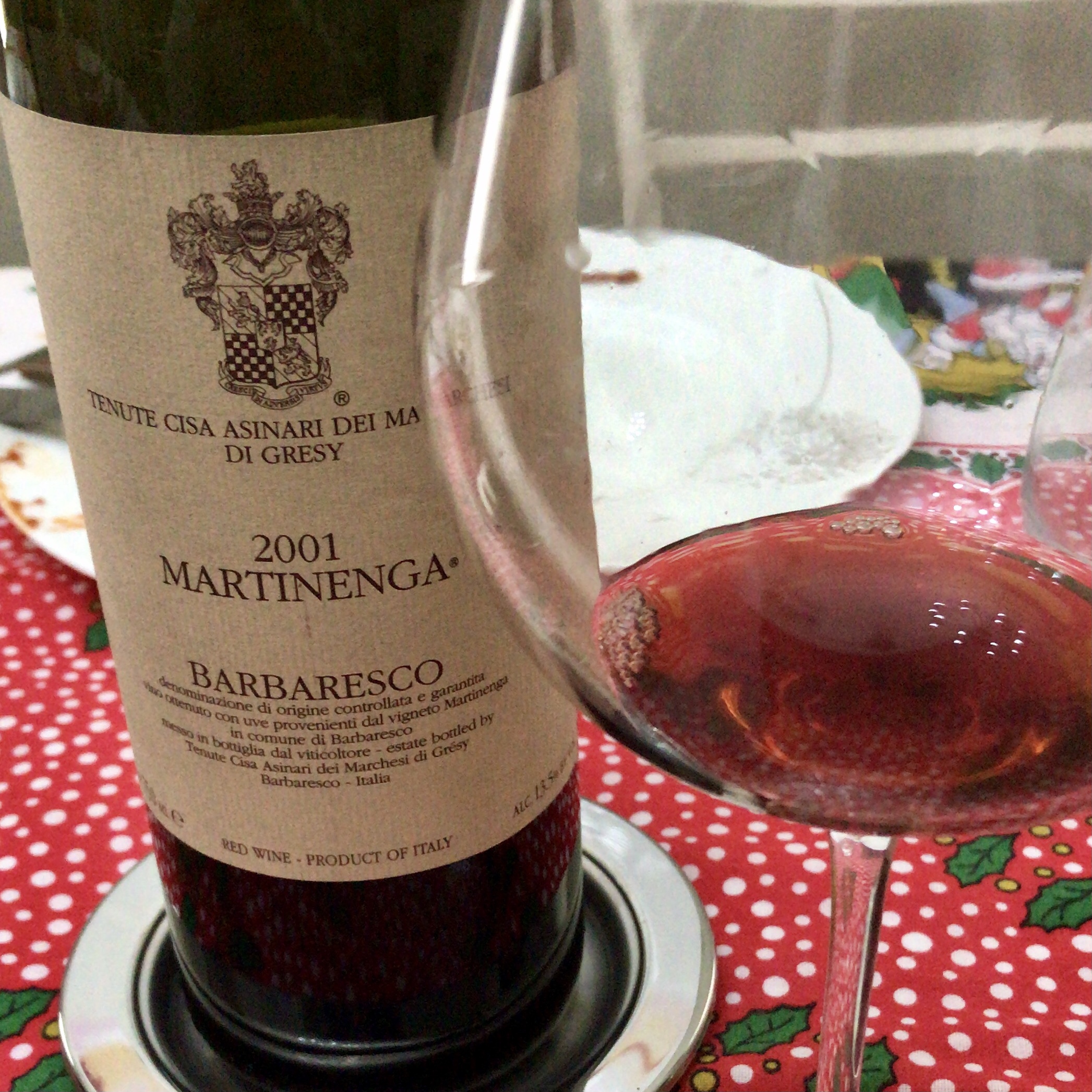 Barbaresco Martinenga 2001, Marchesi di Gresy