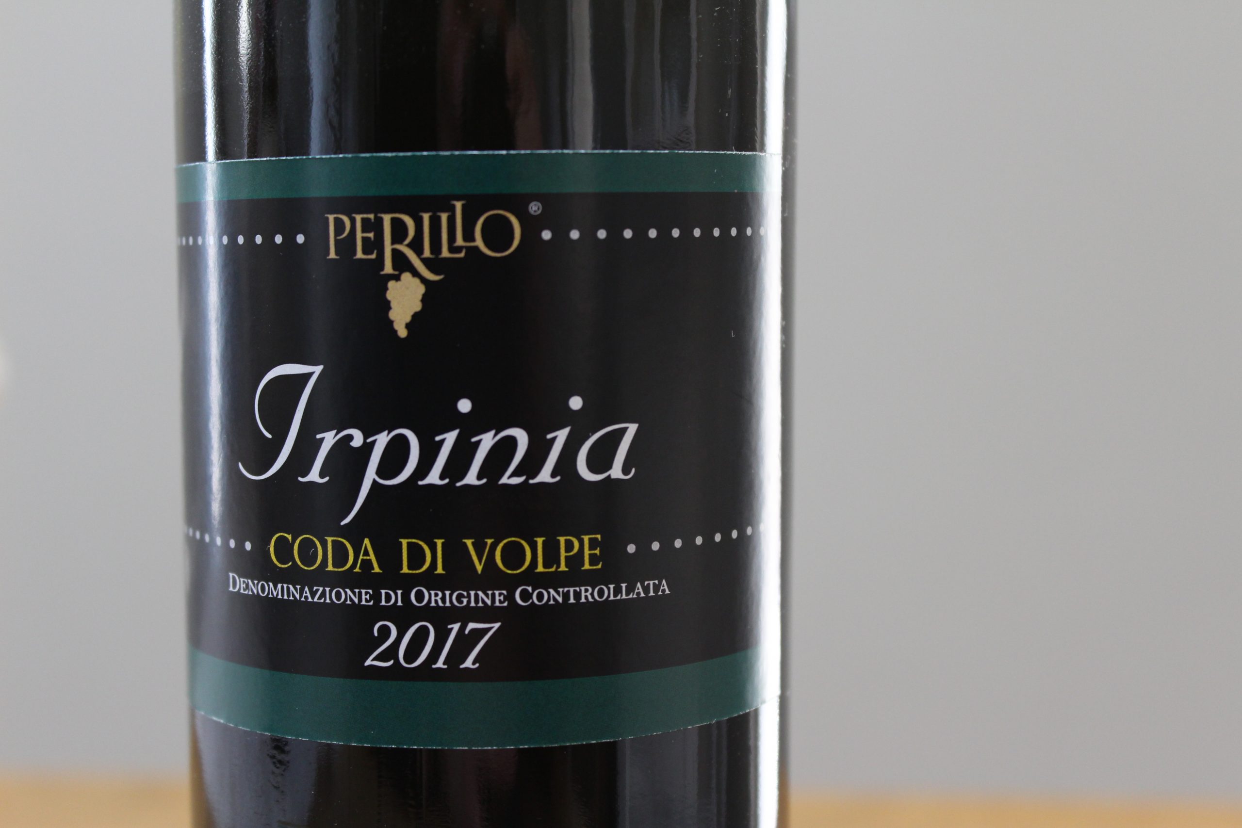 Irpinia Coda di Volpe 2017, Perillo