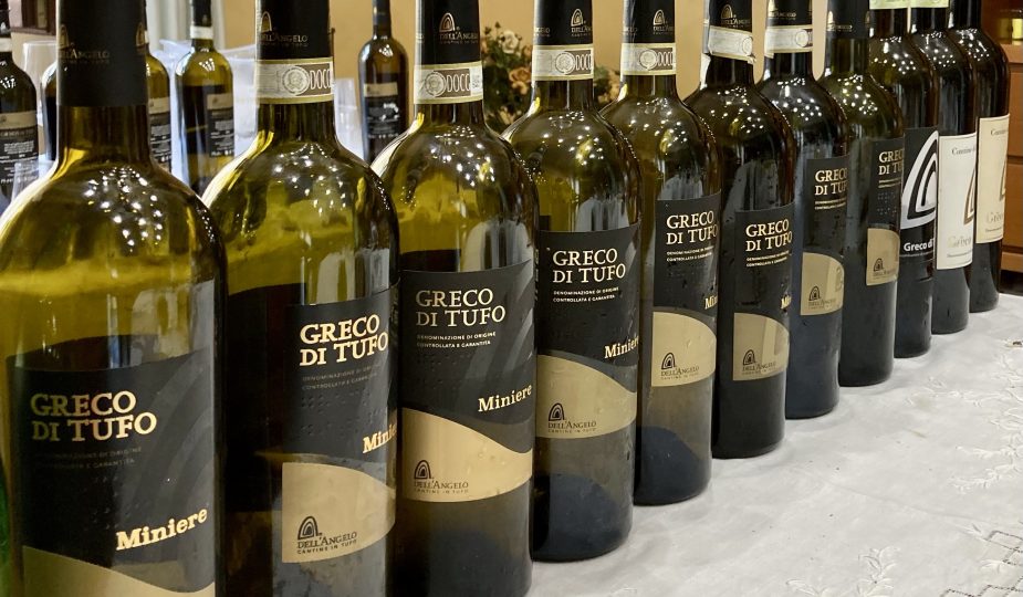 Verticale Greco di Tufo Miniere, Cantine dell'Angelo