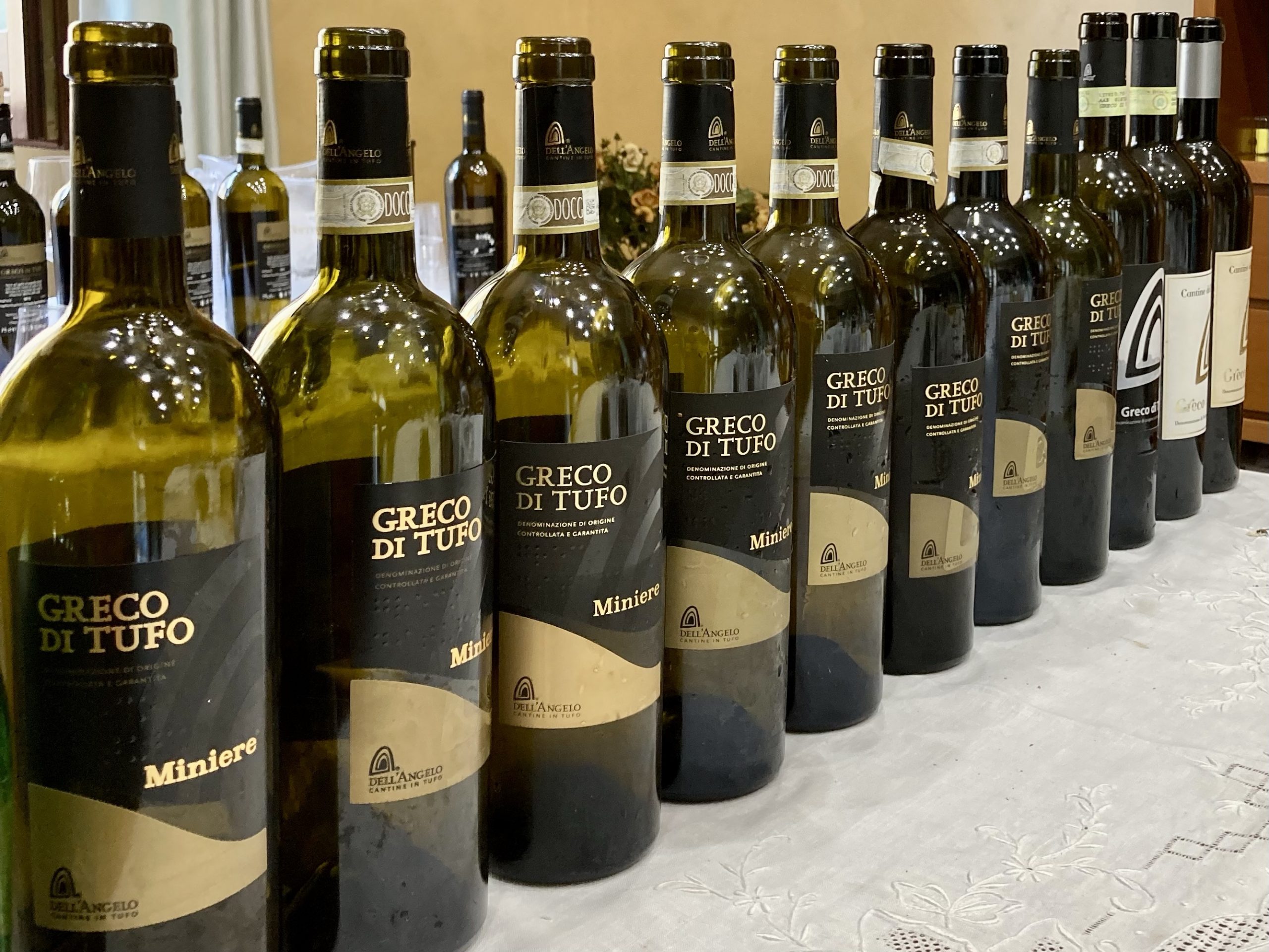 Il Greco di Tufo a Cantine dell’Angelo: Miniere o Torrefavale?