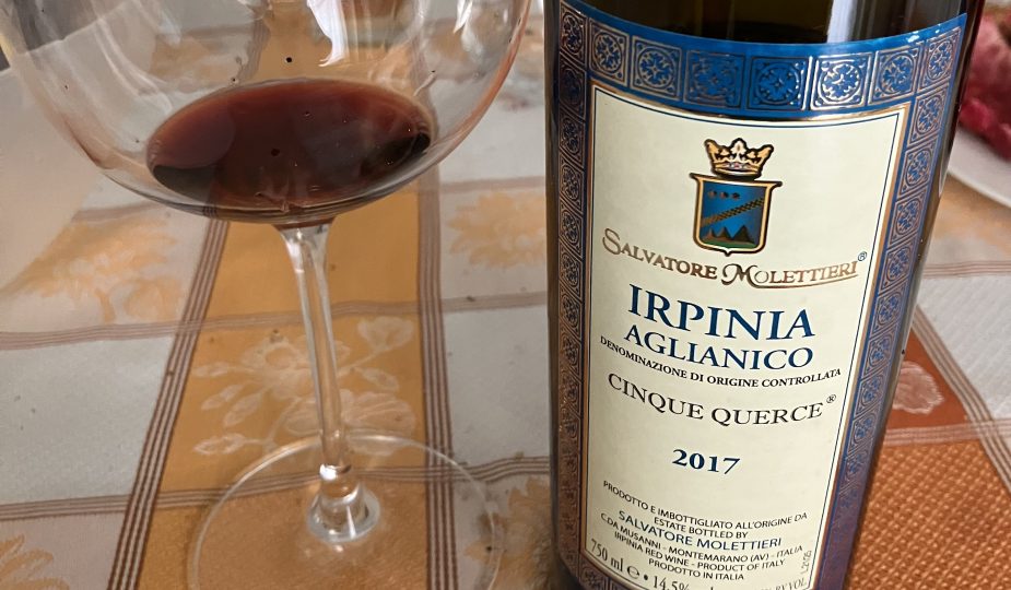 Irpinia Aglianico Cinque Querce 2017, Salvatore Molettieri