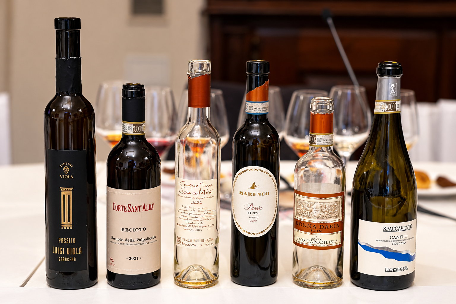 Il vino dolce non è soltanto da dessert